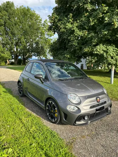 FIAT 500 Abarth Cabriolet — L'italienne sportive et décapotable — Seitenansicht