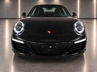 Porsche 911 Targa 4S PDK — Cabriolet mythique, 16'000 km seulement, historique Porsche complet — dashboard