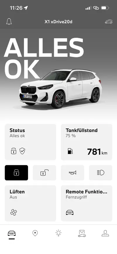 BMW X1 x20d xDrive — SUV compact diesel hybride, M Sport Pro, faible kilométrage — Miniature 18