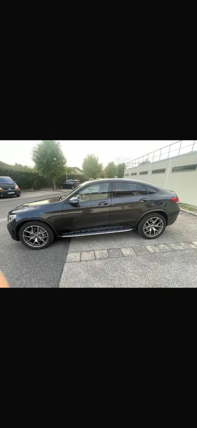 Mercedes-Benz GLC 200 4MATIC — SUV hybride léger, 77 000 km, design élégant — Heckansicht