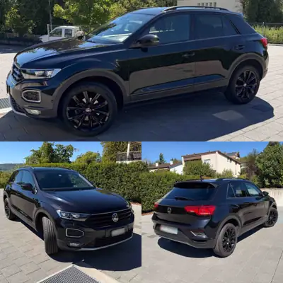 VW T-ROC 1.5 TSI Sport DSG — SUV compact dynamique, 108'000 km, sans sinistre — vue extérieure