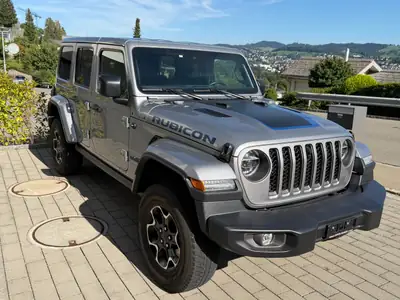 Jeep Wrangler Rubicon 4xe — SUV hybride rechargeable, première main, sans accident — vue extérieure