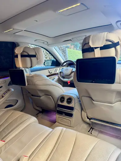 Mercedes-Benz S 500 — Berline de prestige avec pack AMG, 255'000 km — tableau de bord