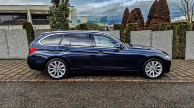 BMW 320d Touring — Diesel efficace, très bien équipée, sans sinistre — intérieur
