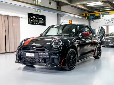 MINI Cabrio Cooper C — Cabriolet JCW sportif, Pack XL, très faible kilométrage — vista esterna