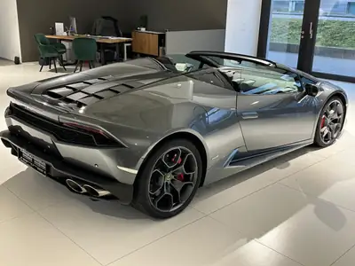 Lamborghini Huracán Spyder 2018 — Cabriolet italien 610 ch, entretien Lamborghini complet — dettaglio