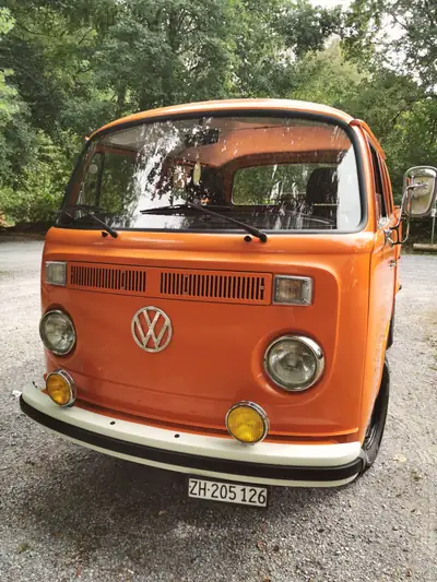VW T2 Doka Pick-up 1979 — Légende automobile, authentique et rare — vista esterna