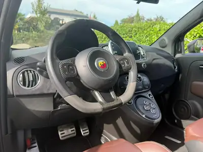 Fiat 500 595 Abarth Scorpion Legend — Cabriolet turbo dynamique, 53 000 km, cuir premium — Miniatur 10