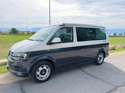 VW T6 2.0 TDI 204 Beach DSG — Camping-car premium, moteur performant, sans accident — arrière