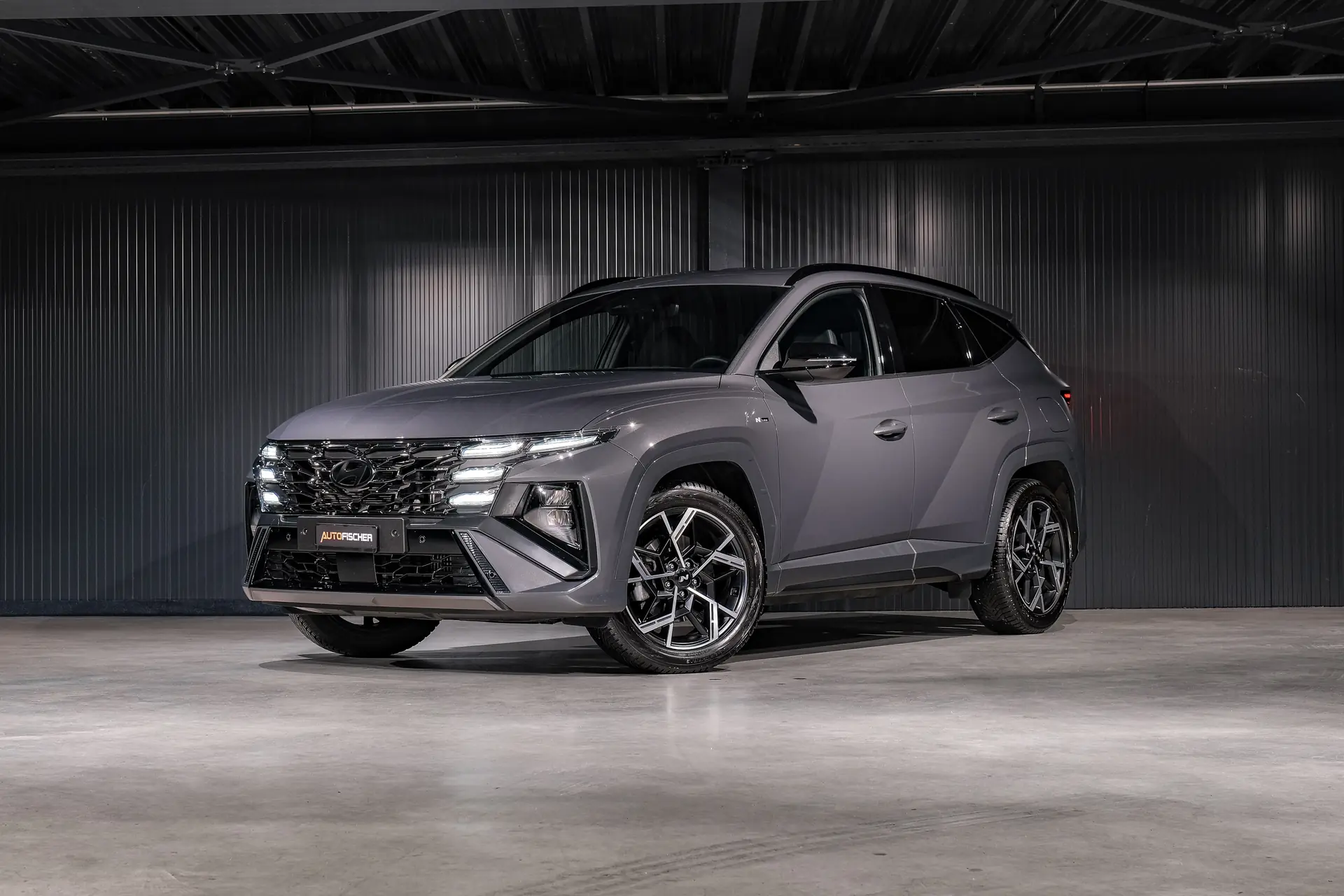 Hyundai Tucson 1.6 T-GDI N-Line — SUV compact sportif, faible kilométrage et garantie constructeur — Außenansicht