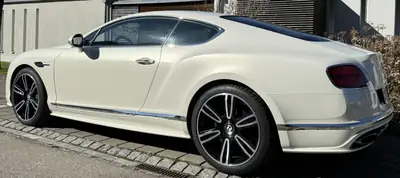 Bentley Continental 6.0 V12 Speed — Coupé ultra-luxe, 635 ch, occasion rare — Seitenansicht