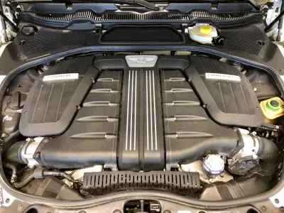 Bentley Continental 6.0 V12 Speed — Coupé ultra-luxe, 635 ch, occasion rare — Miniatur 9