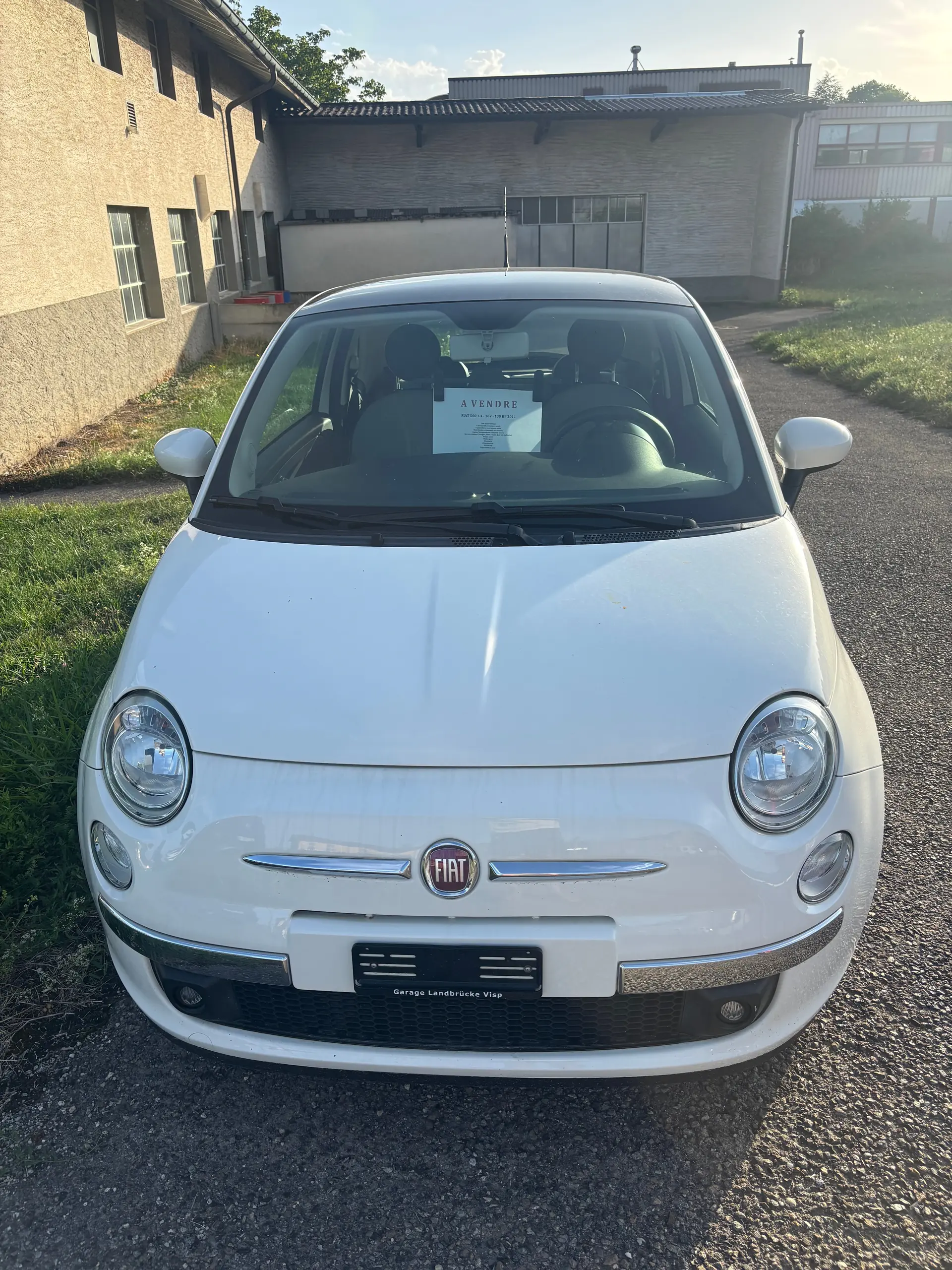 Fiat 500 2011 occasion Montagny-près-Yverdon — 1