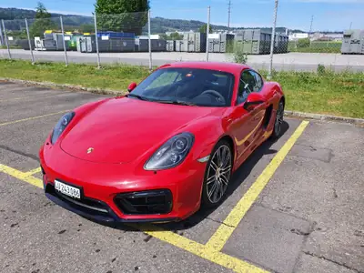 Porsche 718 Cayman GTS 3.4 — Coupé sportif mythique, 46'700 km, impeccable — Außenansicht