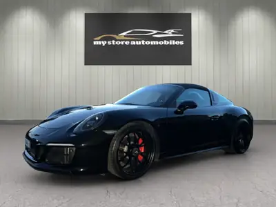 Porsche 911 Targa 4 GTS PDK — Cabriolet mythique, entretien complet Porsche, expertise du jour — fianco