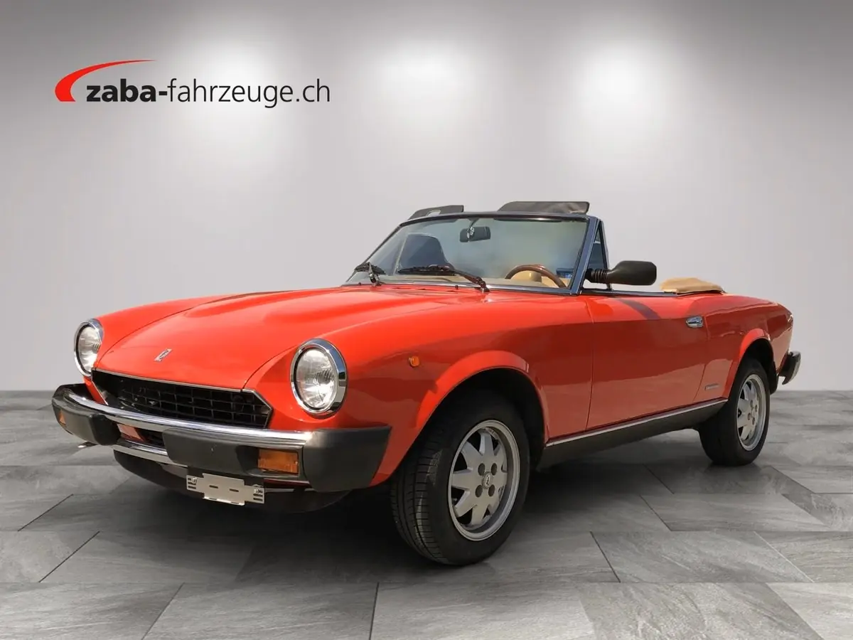 Fiat 124 Spider 1985 occasion Gerlafingen — 1