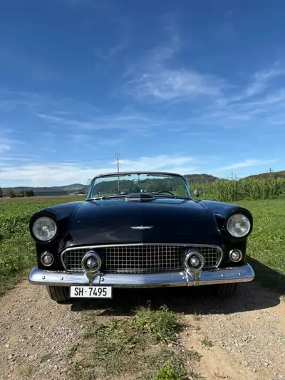 Ford Thunderbird Convertible 1956 — Légende américaine, moteur V8 312 ch — Seitenansicht