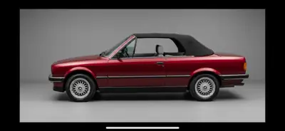 BMW 325i Cabrio E30 1990 — Roadster classique, seulement 23500 km d'origine — vista posteriore
