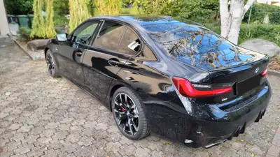 BMW M340i xDrive 48V — Berline sportive hybride légère, quasi neuve avec service gratuit — Miniatura 8