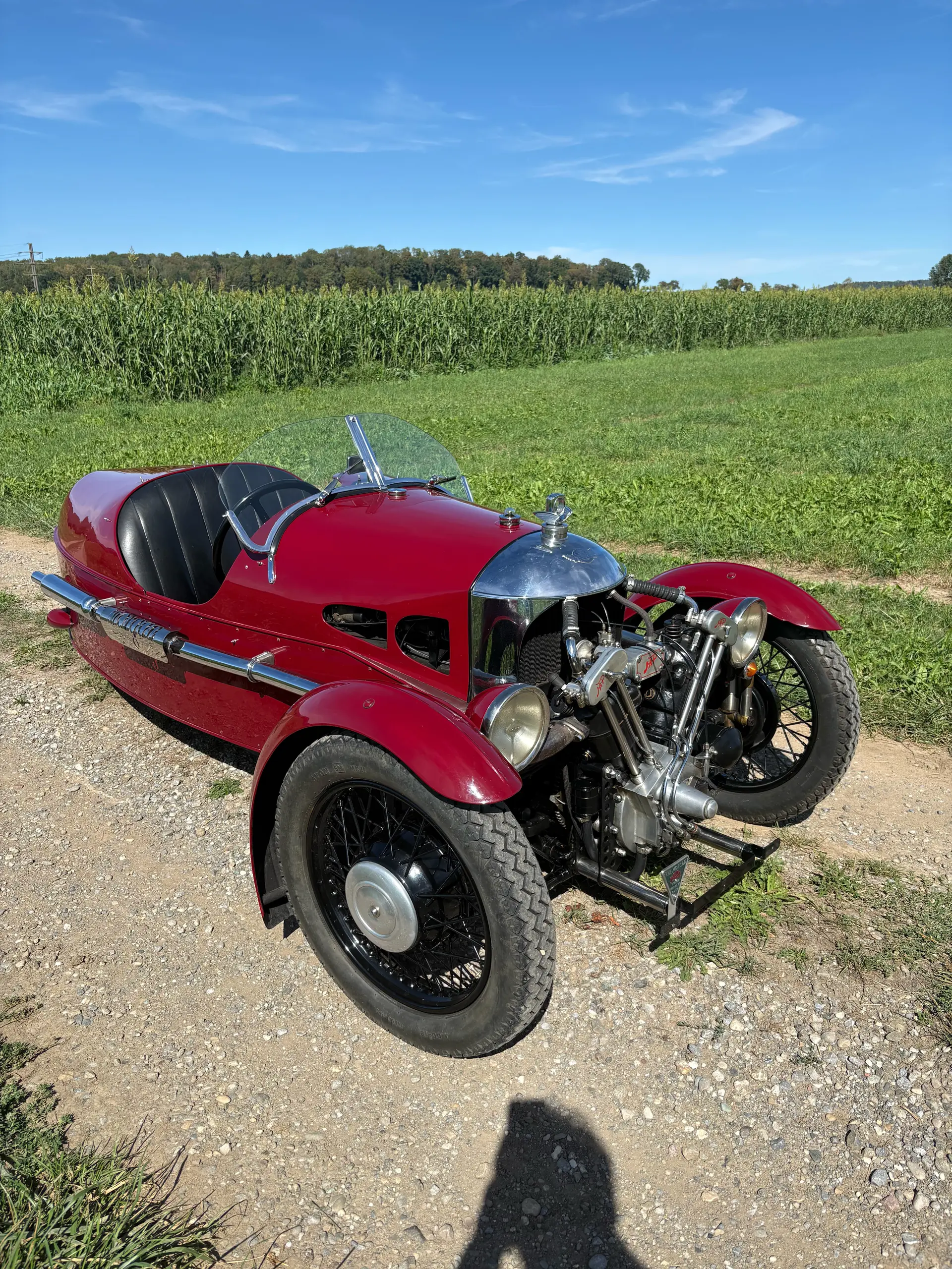 Morgan Three-Wheeler Super Sports 1933 — Légende automobile décapotable, 1000 km seulement