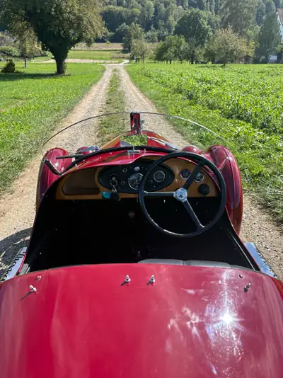Morgan Three-Wheeler Super Sports 1933 — Légende automobile décapotable, 1000 km seulement — Thumbnail 7