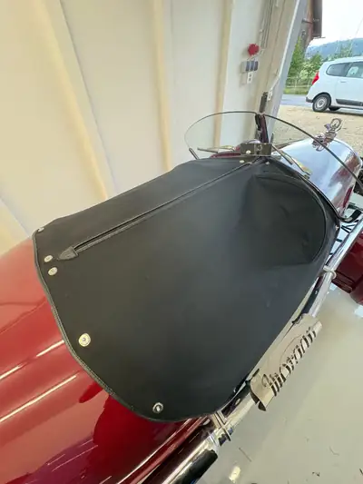 Morgan Three-Wheeler Super Sports 1933 — Légende automobile décapotable, 1000 km seulement — Thumbnail 12
