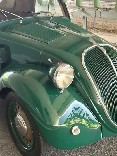 FIAT Topolino B 1948 — Cabriolet de légende, très rare et d'origine — intérieur