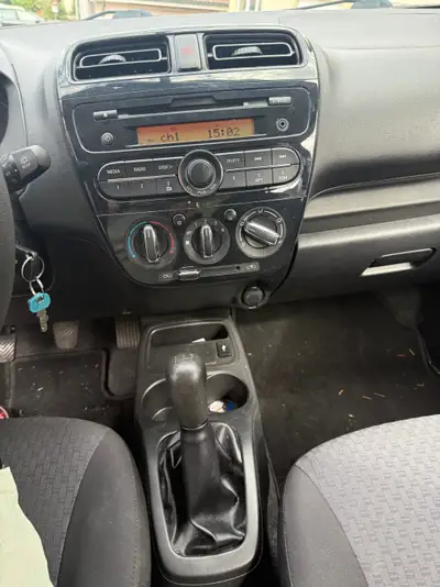 Mitsubishi Space Star 1.0 MIVEC Entry 2018 — Citadine fiable, 56'000 km, excellent état — Heckansicht