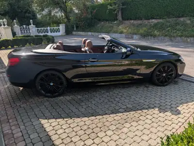 BMW 640i xDrive Cabriolet — Décapotable premium, 320 ch, cuir brun et technologie Harman Kardon — Miniatura 9