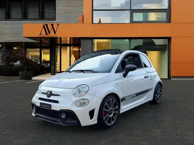 FIAT 500 Abarth 595 C — Cabriolet sportif 180 ch, sans accident, équipement premium — vista posteriore