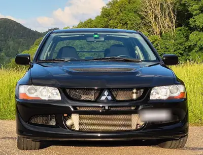 Mitsubishi Lancer EVO VIII 2.0T — La légende sportive japonaise, 265 ch de pure performance — tableau de bord