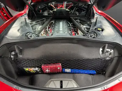 Chevrolet Corvette Stingray 6.2 V8 — Légende américaine rouge, 482 ch, kilométrage imbattable — Miniature 14