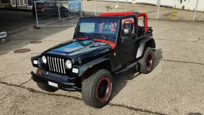 Jeep Wrangler 2.4 Sport — Légende du tout-terrain, 117'000 km, sans sinistre — arrière