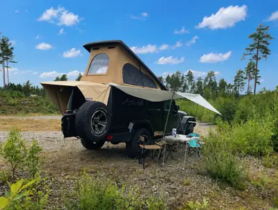 Jeep Wrangler Unlimited Camper 2.8 CRD — Overlander aménagé, prêt à l'aventure — dettaglio