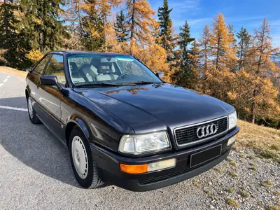 Audi Coupé 2.0 E — Élégance sportive des années 90, moteur fiable et compact — intérieur