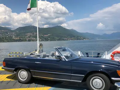 Mercedes-Benz SL 280 R107 — Le cabriolet classique des années 80, 130'000 km — côté