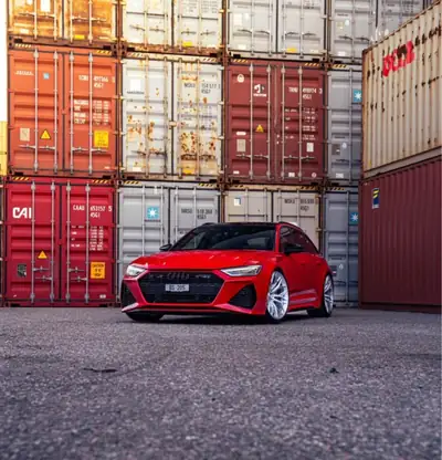 Audi RS6 Avant 4.0 V8 TFSI — Performance extrême, 32000 km seulement — Heckansicht
