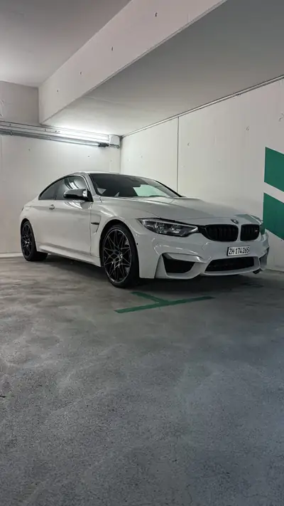 BMW M4 Competition 2017 — Coupé haute performance, 450 ch sans turbo — Außenansicht