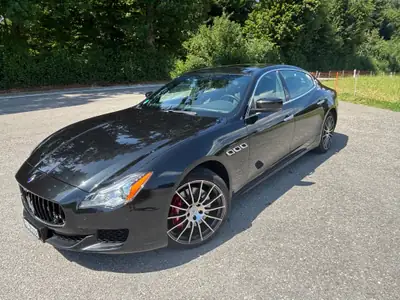 Maserati Quattroporte 3.0 V6 S Q4 — Berline sportive de prestige, 410 ch et traction intégrale — vue extérieure