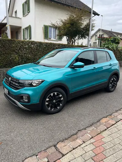 VW T-Cross 1.0 TSI — SUV compact affûté, faible kilométrage et équipements premium — vue extérieure
