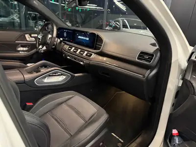 Mercedes-Benz GLE 53 AMG 4matic+ — SUV performant hybride, 112'000 km, blanc élégant — Miniature 7