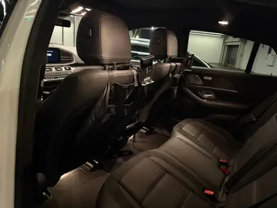 Mercedes-Benz GLE 53 AMG 4matic+ — SUV performant hybride, 112'000 km, blanc élégant — Miniature 8