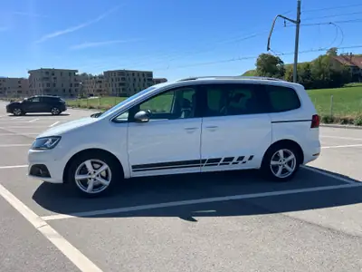 SEAT Alhambra 1.4 TSI — Monospace 7 places, fiable et économe — Heckansicht
