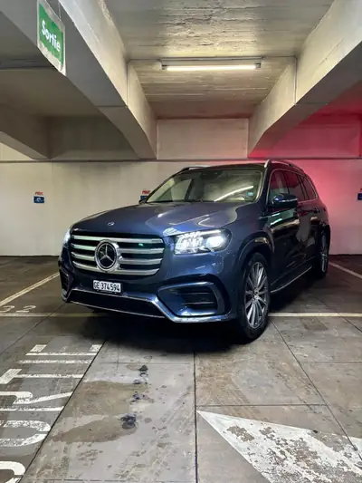 Mercedes-Benz GLS 580 AMG Line 4MATIC — SUV premium 7 places, 538 ch hybride — fianco