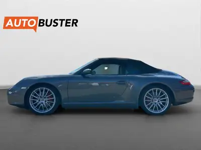 Porsche 911 Cabrio Carrera 4S 2007 — Cabriolet de prestige, 44'400 km, livraison CH — côté