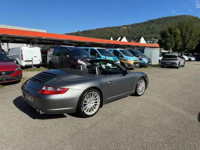 Porsche 911 Cabrio Carrera 4S 2007 — Cabriolet de prestige, 44'400 km, livraison CH — Miniature 14