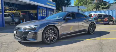 Audi RS e-tron GT quattro 2021 — Gran turismo électrique haute performance, 82'000 km — vue extérieure