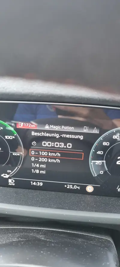 Audi RS e-tron GT quattro 2021 — Gran turismo électrique haute performance, 82'000 km — tableau de bord