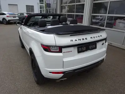 Land Rover Range Rover Evoque Cabriolet — Élégance et polyvalence en version décapotable — Seitenansicht