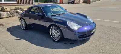 Porsche 911 Carrera 2 3.6 Cabriolet — Légende décapotable, 320 ch purs — Heckansicht